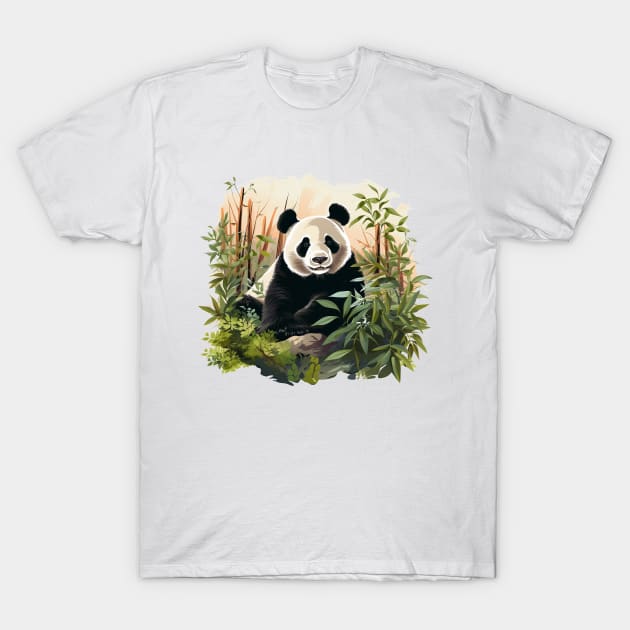 Giant Panda T-Shirt by zooleisurelife